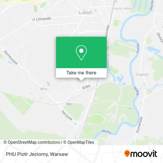 Карта PHU Piotr Jeziorny