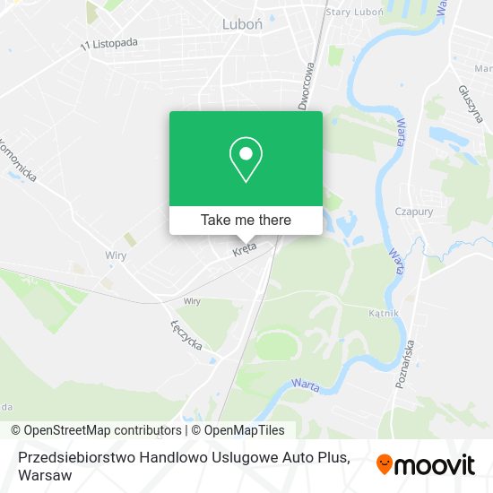 Przedsiebiorstwo Handlowo Uslugowe Auto Plus map