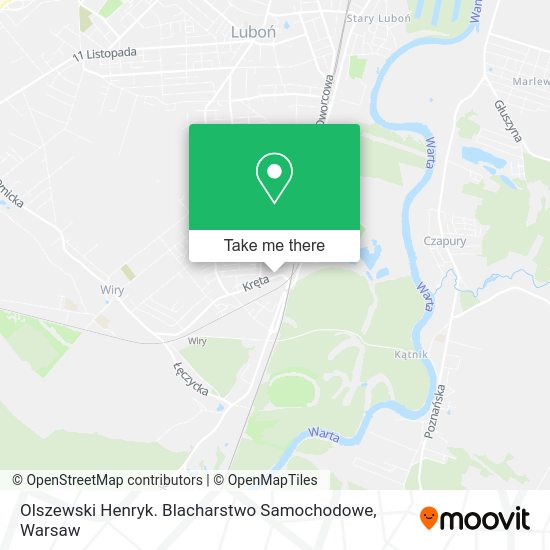 Olszewski Henryk. Blacharstwo Samochodowe map