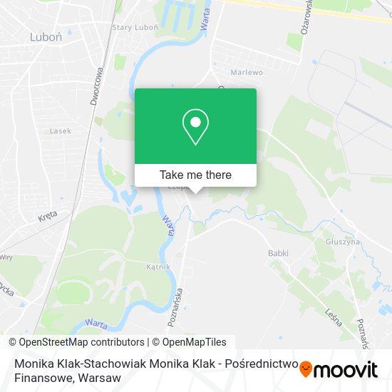 Monika Klak-Stachowiak Monika Klak - Pośrednictwo Finansowe map