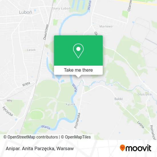 Anipar. Anita Parzęcka map