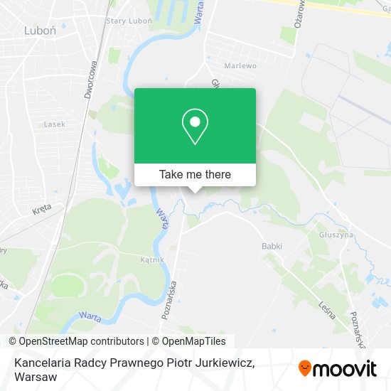 Kancelaria Radcy Prawnego Piotr Jurkiewicz map