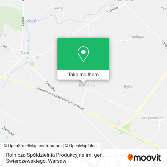 Rolnicza Spółdzielnia Produkcyjna im. gen. Świerczewskiego map