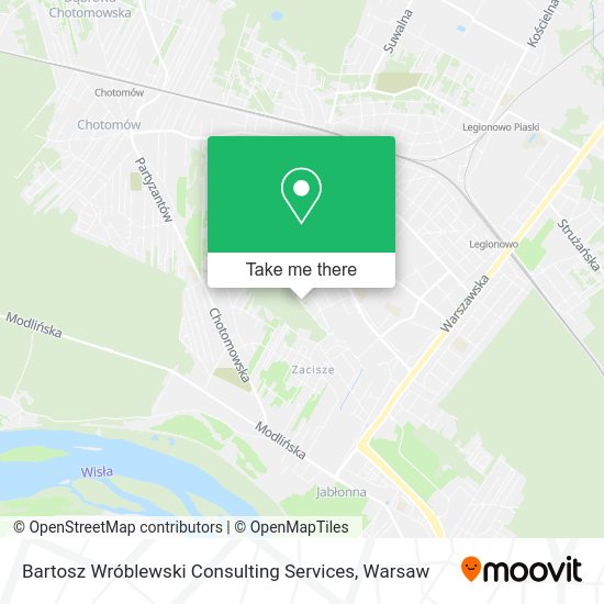 Bartosz Wróblewski Consulting Services map