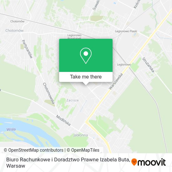 Biuro Rachunkowe i Doradztwo Prawne Izabela Buta map