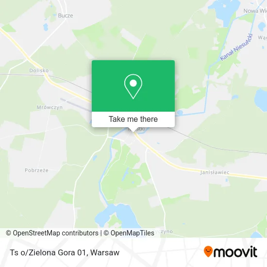 Карта Ts o/Zielona Gora 01
