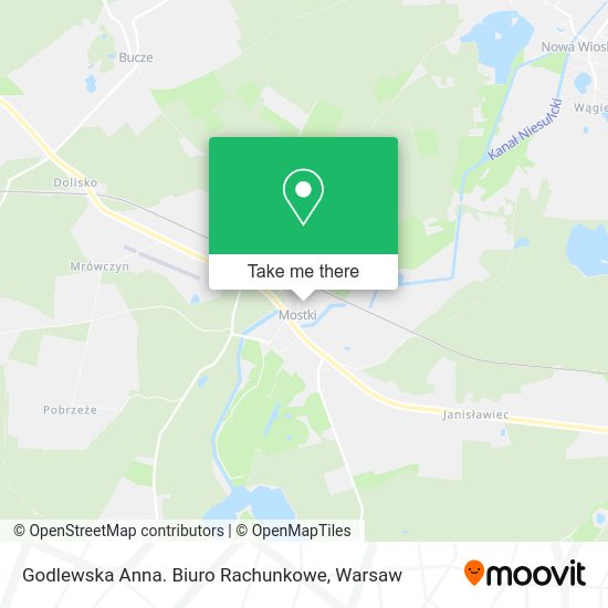 Godlewska Anna. Biuro Rachunkowe map