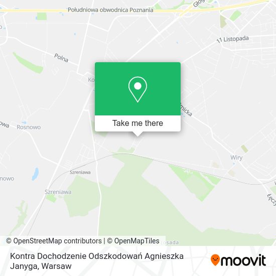 Kontra Dochodzenie Odszkodowań Agnieszka Janyga map