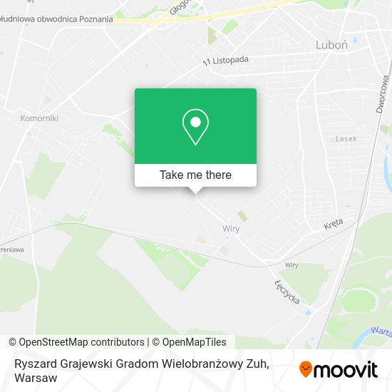 Ryszard Grajewski Gradom Wielobranżowy Zuh map