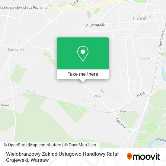 Wielobranżowy Zakład Usługowo Handlowy Rafał Grajewski map