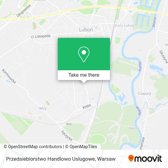 Przedsiebiorstwo Handlowo Uslugowe map