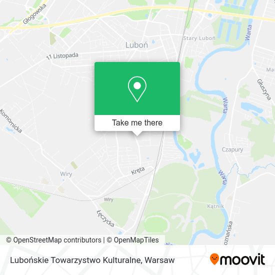 Lubońskie Towarzystwo Kulturalne map