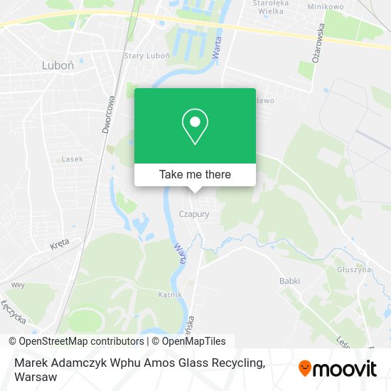 Marek Adamczyk Wphu Amos Glass Recycling map