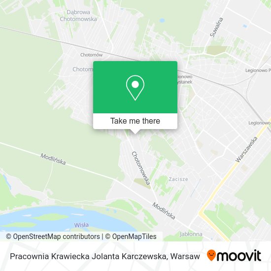 Pracownia Krawiecka Jolanta Karczewska map