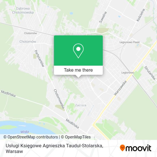 Usługi Księgowe Agnieszka Taudul-Stolarska map