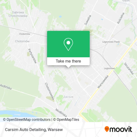Карта Carsim Auto Detailing