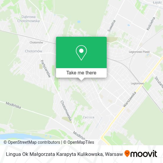 Lingua Ok Małgorzata Karapyta Kulikowska map