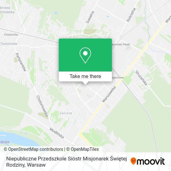 Niepubliczne Przedszkole Sióstr Misjonarek Świętej Rodziny map