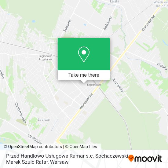 Przed Handlowo Usługowe Ramar s.c. Sochaczewski Marek Szulc Rafał map