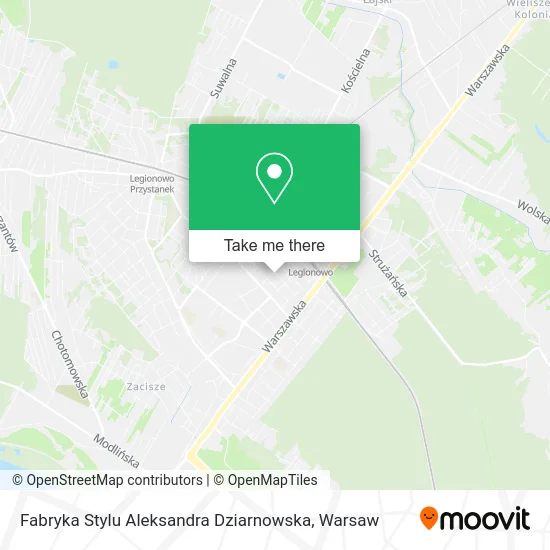 Карта Fabryka Stylu Aleksandra Dziarnowska