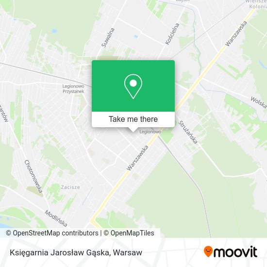 Księgarnia Jarosław Gąska map