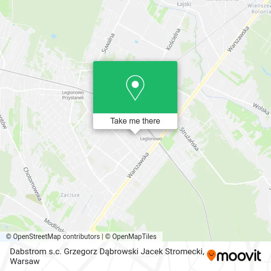 Карта Dabstrom s.c. Grzegorz Dąbrowski Jacek Stromecki