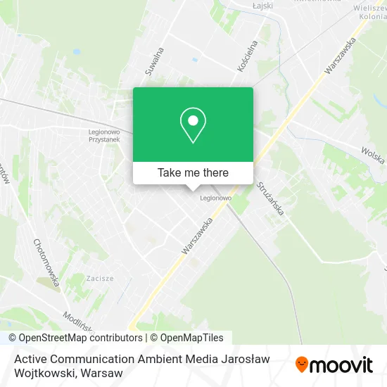 Карта Active Communication Ambient Media Jarosław Wojtkowski