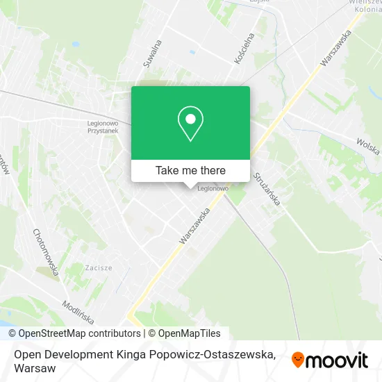 Open Development Kinga Popowicz-Ostaszewska map
