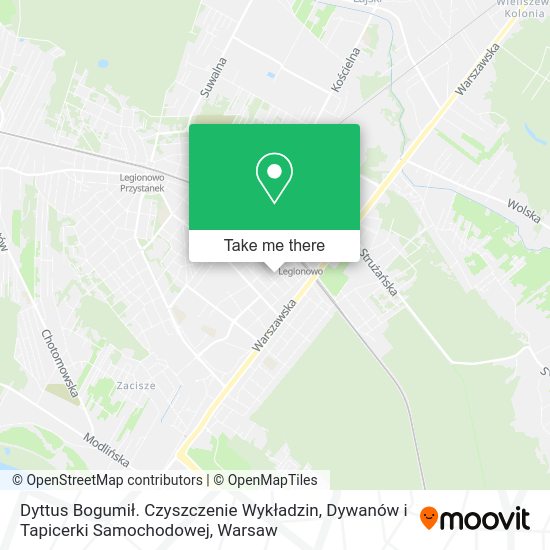 Dyttus Bogumił. Czyszczenie Wykładzin, Dywanów i Tapicerki Samochodowej map