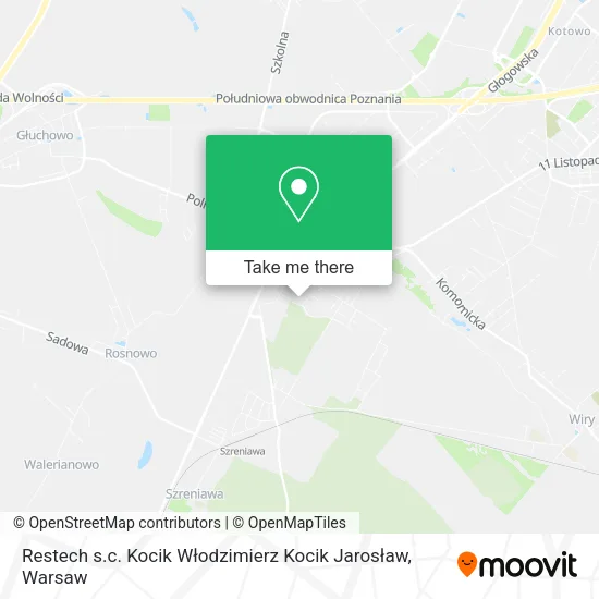 Карта Restech s.c. Kocik Włodzimierz Kocik Jarosław