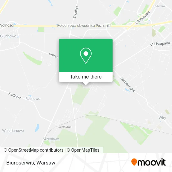 Карта Biuroserwis