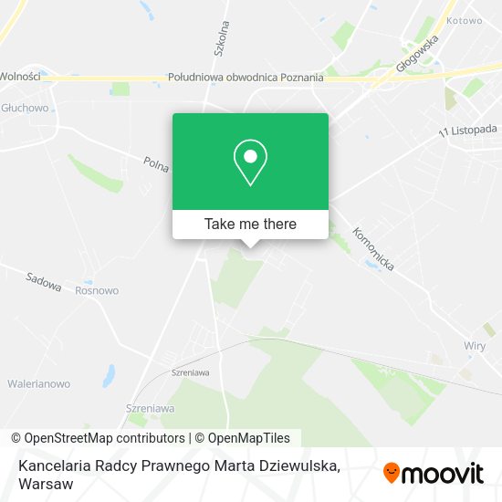 Kancelaria Radcy Prawnego Marta Dziewulska map