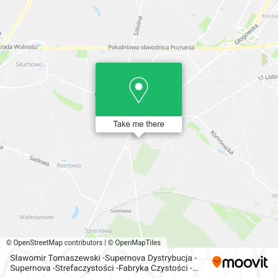 Карта Sławomir Tomaszewski -Supernova Dystrybucja -Supernova -Strefaczystości -Fabryka Czystości -Superno
