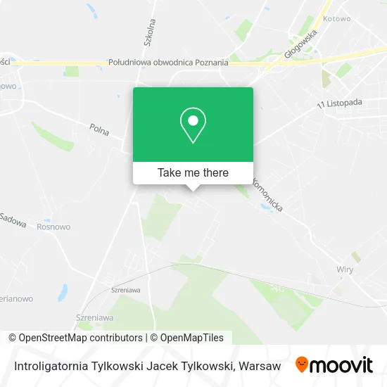 Карта Introligatornia Tylkowski Jacek Tylkowski
