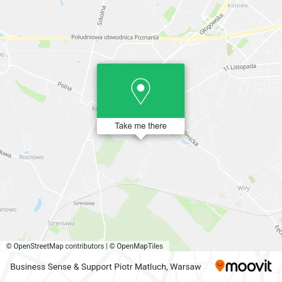 Карта Business Sense & Support Piotr Matluch