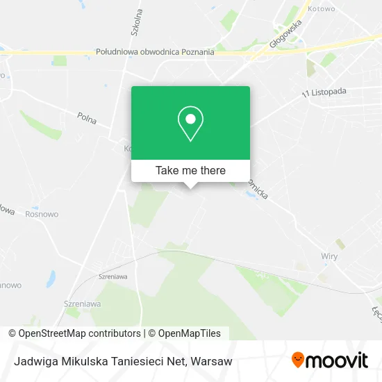Карта Jadwiga Mikulska Taniesieci Net