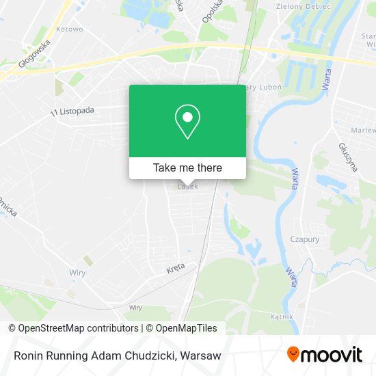 Ronin Running Adam Chudzicki map