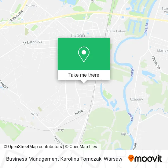 Карта Business Management Karolina Tomczak