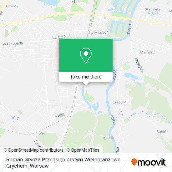 Roman Grycza Przedsiębiorstwo Wielobranżowe Grychem map