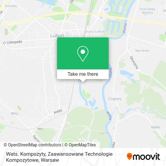 Wats. Kompozyty, Zaawansowane Technologie Kompozytowe map