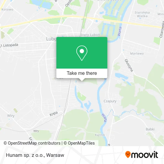 Карта Hunam sp. z o.o.