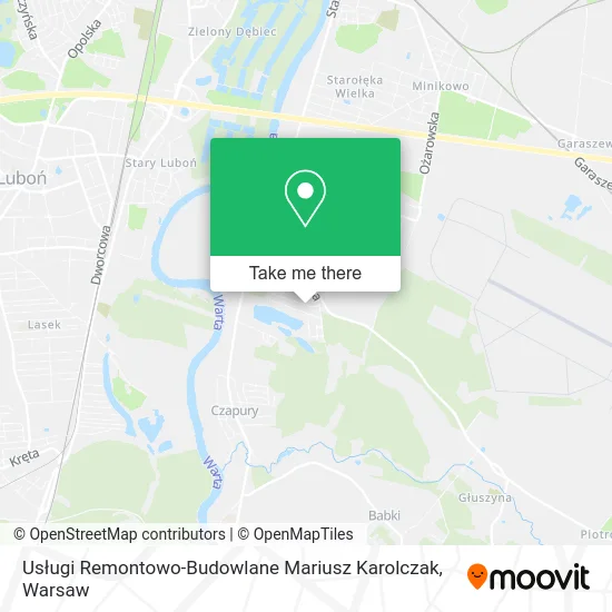 Usługi Remontowo-Budowlane Mariusz Karolczak map