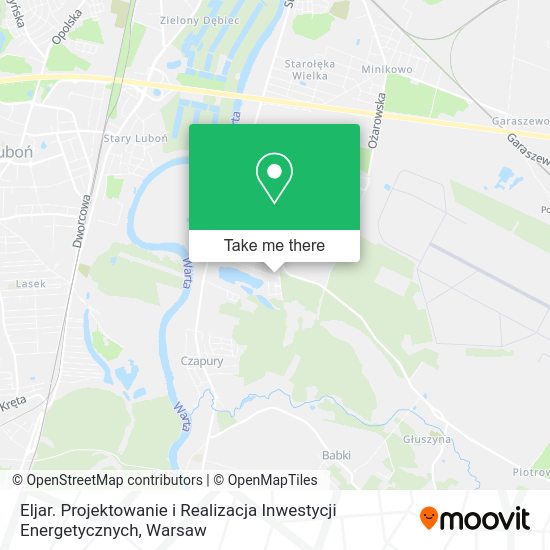 Eljar. Projektowanie i Realizacja Inwestycji Energetycznych map