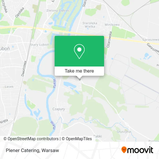 Карта Plener Catering
