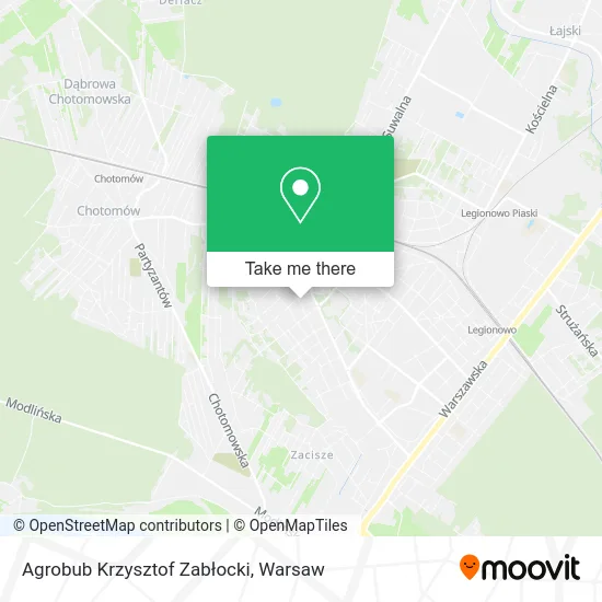 Карта Agrobub Krzysztof Zabłocki