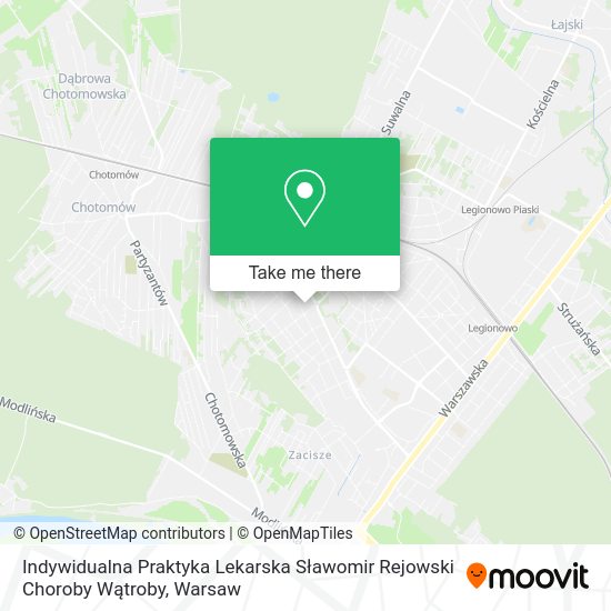 Indywidualna Praktyka Lekarska Sławomir Rejowski Choroby Wątroby map