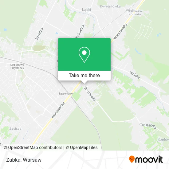 Zabka map