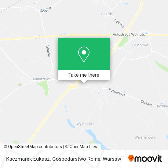 Kaczmarek Łukasz. Gospodarstwo Rolne map