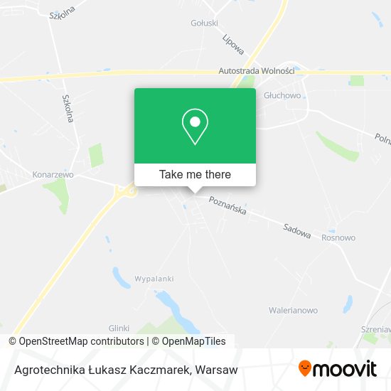 Agrotechnika Łukasz Kaczmarek map