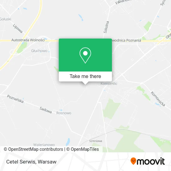 Cetel Serwis map